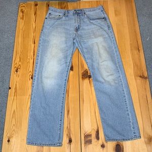American Eagle Jeans Size 31/30 Mens Relaxed Straight Blue Medium Wash